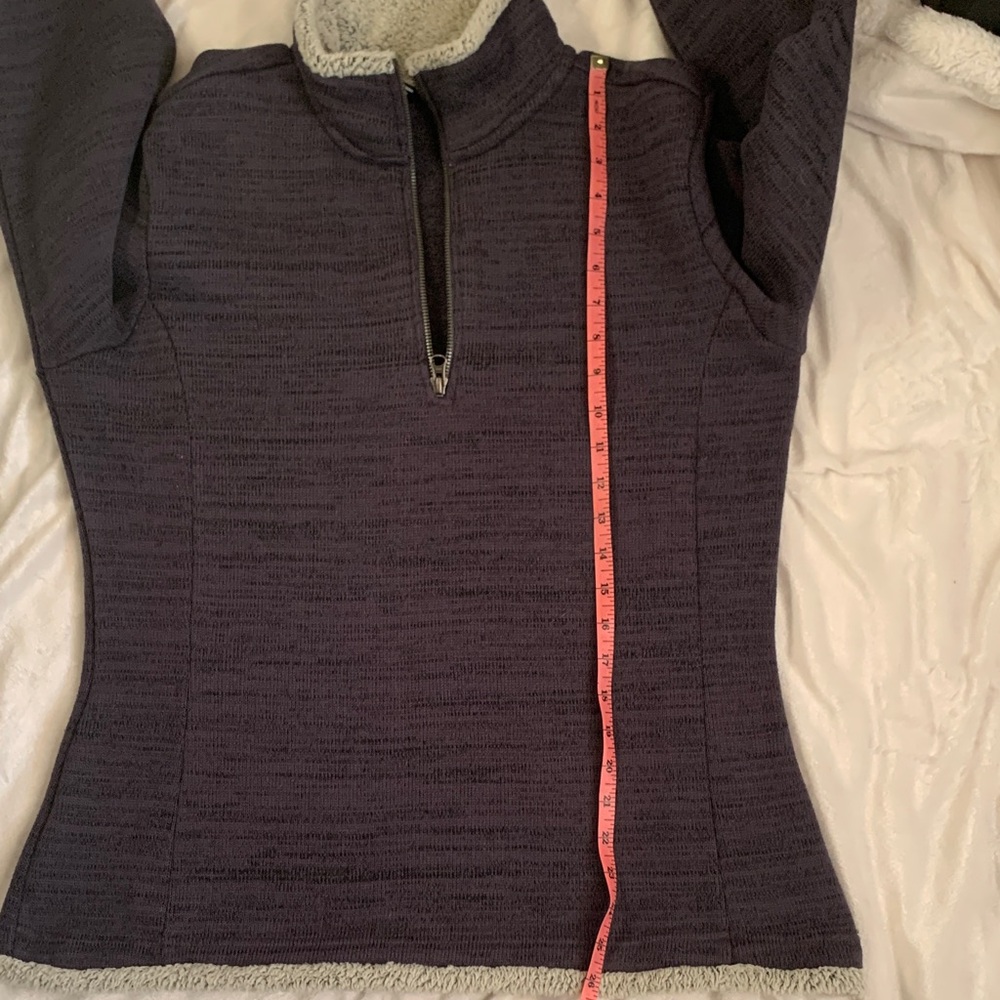 Kuhl Sweater Sz XL Spring Hiker Gorpcore Weather Sherpa 1/4 Zip EUC Ruck Utility - Picture 13 of 14